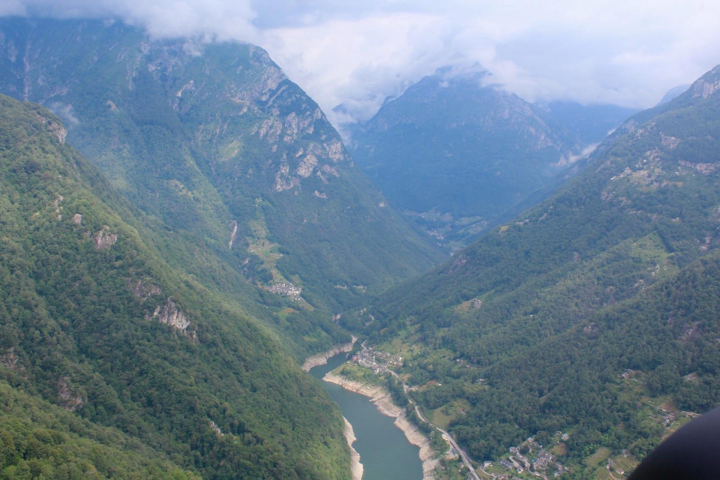 Valle Verzasca river view